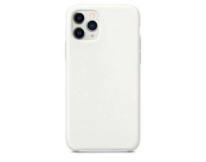 Чехол-силикон оригинал Soft Matte iPhone 12 / 12 Pro White