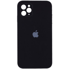 Чехол-силикон оригинал Square Cover Soft Matte Full Camera iPhone 11 Pro Max Black