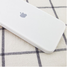 Чехол-силикон оригинал Square Cover Soft Matte Full Camera iPhone 11 Pro Max, White