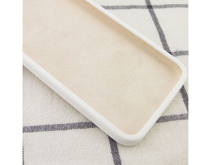 Чехол-силикон оригинал Square Cover Soft Matte Full Camera iPhone 11 Pro Max, White