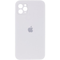 Чехол-силикон оригинал Square Cover Soft Matte Full Camera iPhone 11 Pro Max White
