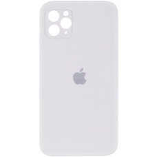 Чехол-силикон оригинал Square Cover Soft Matte Full Camera iPhone 11 Pro Max White