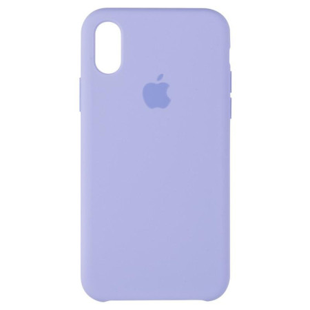 Чехол-силикон оригинал Soft Matte iPhone XR Lavander (Класс B)