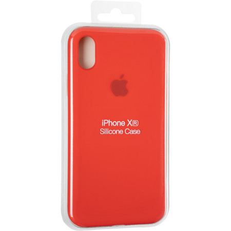 Чехол-силикон оригинал Full Cover Soft Matte iPhone XR Red