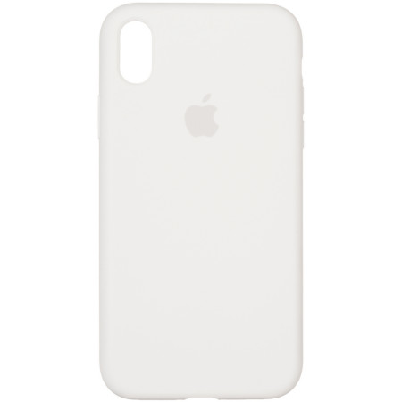 Чехол-силикон оригинал Full Soft Matte iPhone XR White