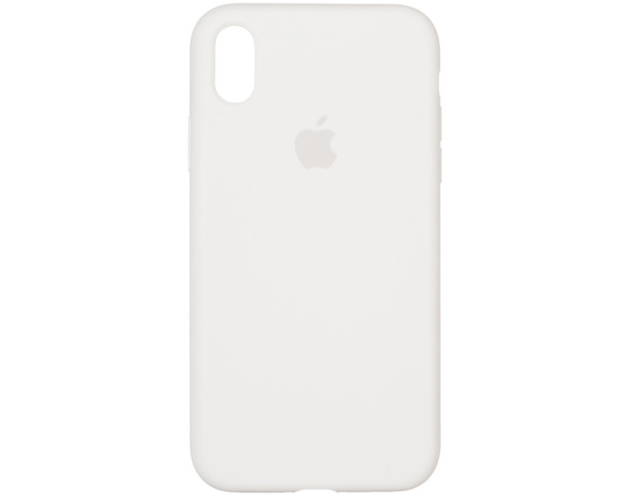 Чехол-силикон оригинал Full Soft Matte iPhone XR, White 