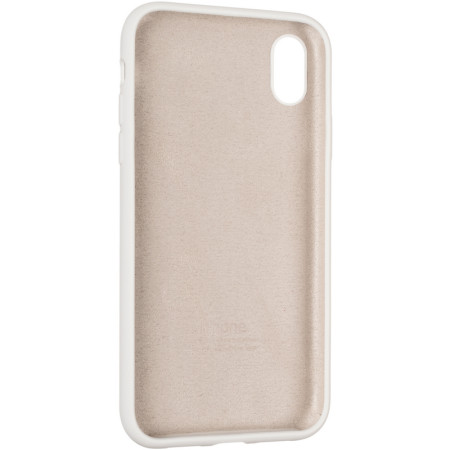 Чехол-силикон оригинал Full Soft Matte iPhone XR White