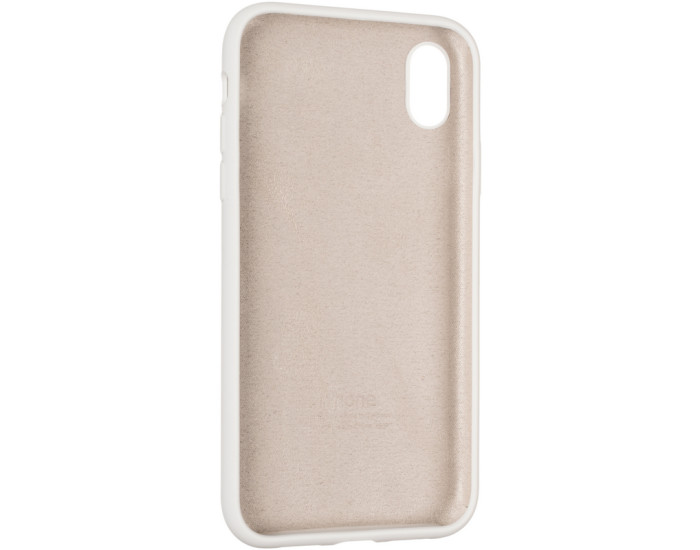 Чехол-силикон оригинал Full Soft Matte iPhone XR, White 