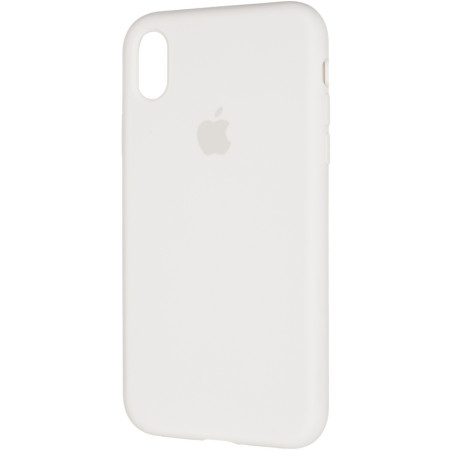 Чехол-силикон оригинал Full Soft Matte iPhone XR White