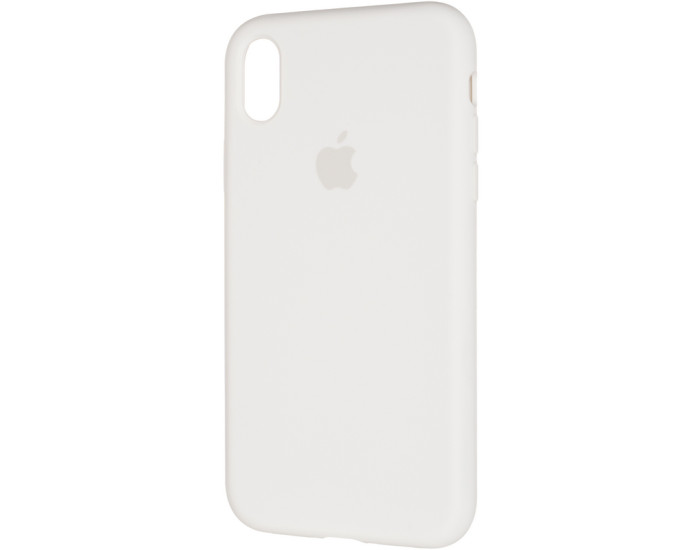 Чехол-силикон оригинал Full Soft Matte iPhone XR, White 