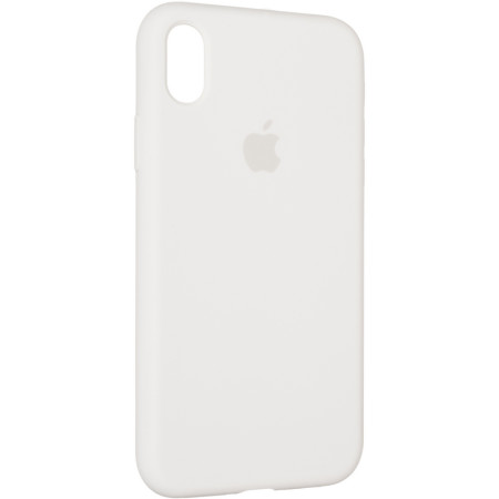 Чехол-силикон оригинал Full Soft Matte iPhone XR White