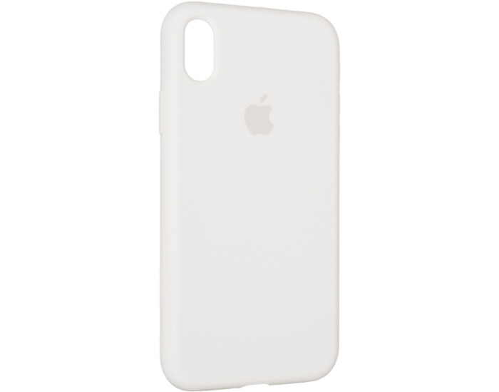 Чехол-силикон оригинал Full Soft Matte iPhone XR, White 