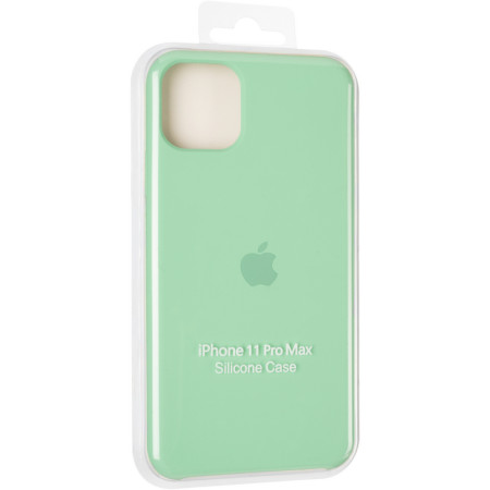 Чехол-силикон оригинал Soft Matte iPhone XR Spearmint