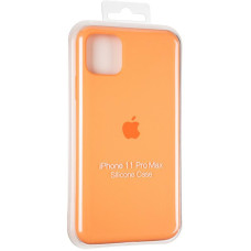 Чехол-силикон оригинал Full Cover Soft Matte iPhone 11 Pro Max, Papaya