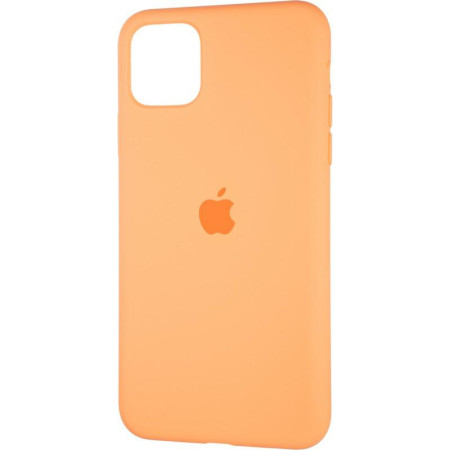 Чехол-силикон оригинал Full Cover Soft Matte iPhone 11 Pro Max Papaya