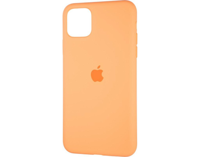 Чехол-силикон оригинал Full Cover Soft Matte iPhone 11 Pro Max, Papaya
