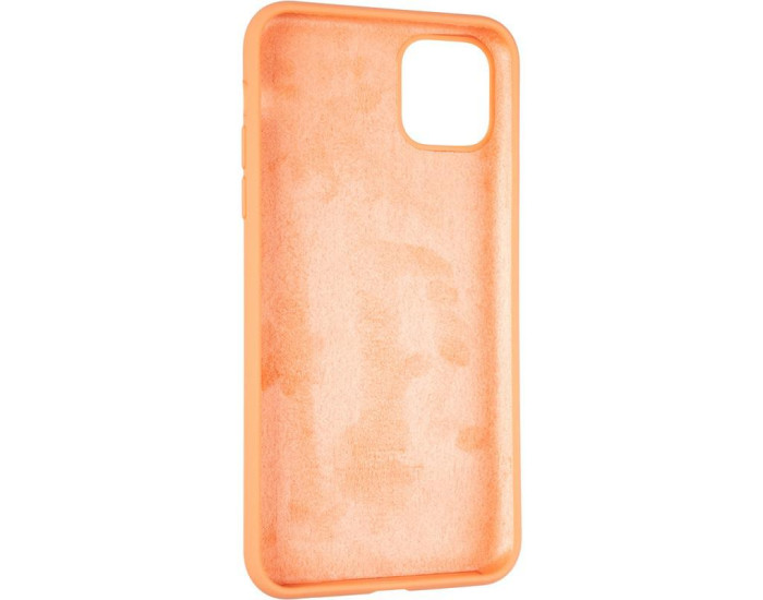 Чехол-силикон оригинал Full Cover Soft Matte iPhone 11 Pro Max, Papaya