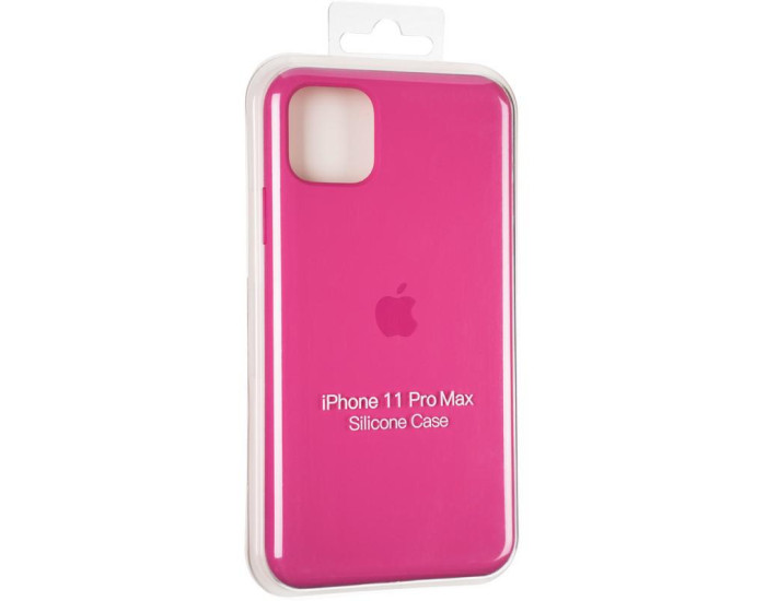 Чехол-силикон оригинал Full Cover Soft Matte iPhone 11 Pro Max, Dragon fruit