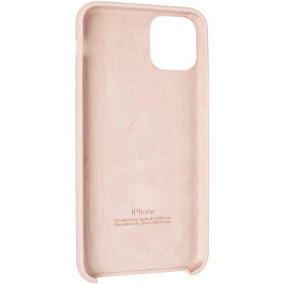Чохол-силікон оригінал Soft Matte iPhone 11 Pro Pink Sand