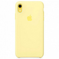 Чехол-силикон оригинал Soft Matte iPhone XR Mellow Yellow