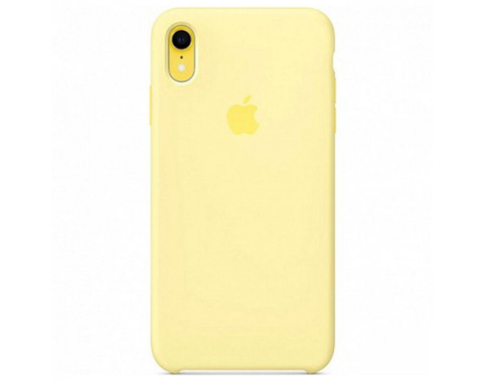 Чехол-силикон оригинал Soft Matte iPhone XR Mellow Yellow