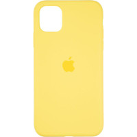 Чехол-силикон оригинал Full Soft Matte iPhone 11 Canary Yellow