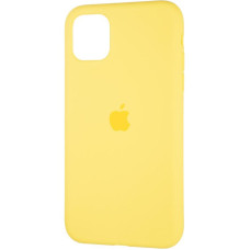Чехол-силикон оригинал Full Soft Matte iPhone 11 Canary Yellow