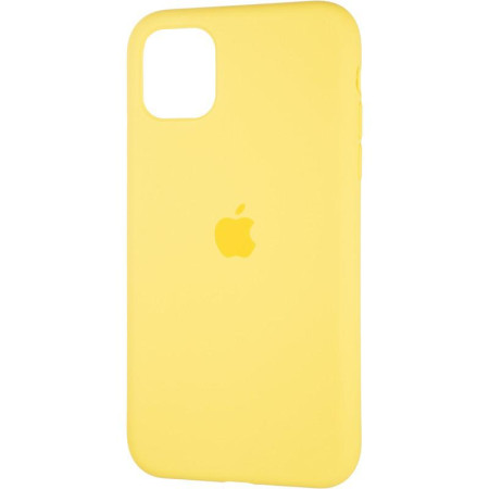 Чехол-силикон оригинал Full Soft Matte iPhone 11 Canary Yellow