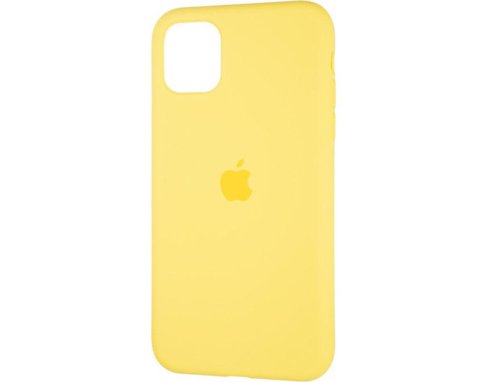Чехол-силикон оригинал Full Soft Matte iPhone 11 Canary Yellow