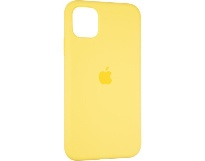 Чехол-силикон оригинал Full Soft Matte iPhone 11 Canary Yellow
