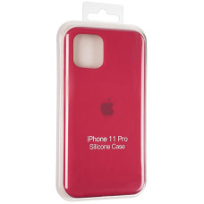 Чехол-силикон оригинал Full Soft Matte iPhone 11 Pro, Garnet