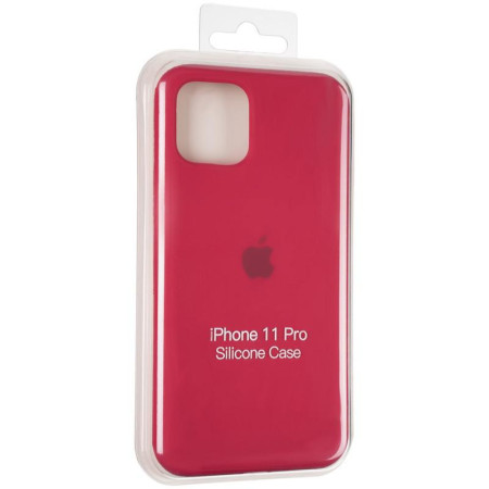 Чехол-силикон оригинал Full Soft Matte iPhone 11 Pro Garnet