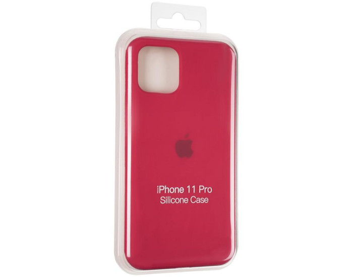 Чехол-силикон оригинал Full Soft Matte iPhone 11 Pro, Garnet
