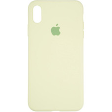 Чехол-силикон оригинал Full Cover Soft Matte iPhone XS Max Avocado