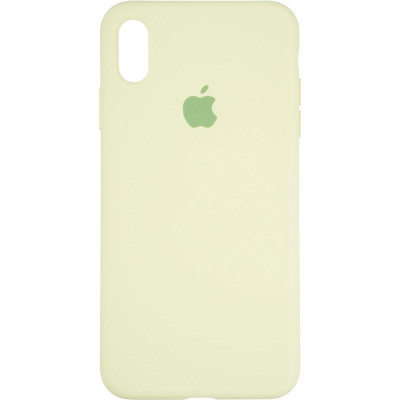 Чехол-силикон оригинал Full Cover Soft Matte iPhone XS Max Avocado