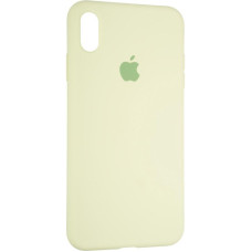Чехол-силикон оригинал Full Cover Soft Matte iPhone XS Max, Avocado