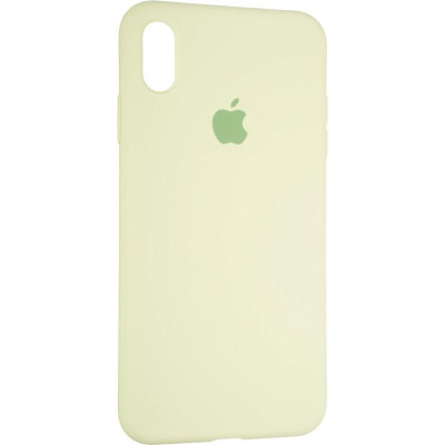 Чехол-силикон оригинал Full Cover Soft Matte iPhone XS Max Avocado