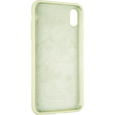 Чехол-силикон оригинал Full Cover Soft Matte iPhone XS Max Avocado