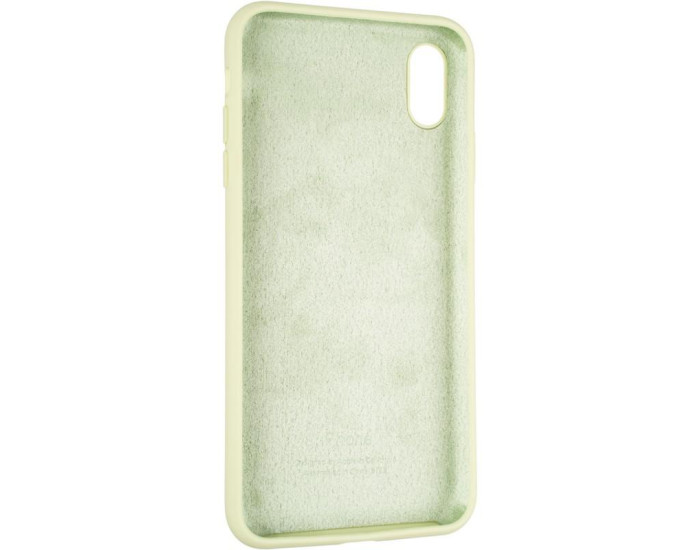 Чехол-силикон оригинал Full Cover Soft Matte iPhone XS Max, Avocado
