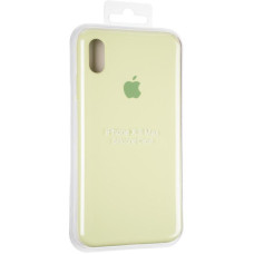 Чехол-силикон оригинал Full Cover Soft Matte iPhone XS Max, Avocado