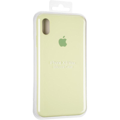 Чехол-силикон оригинал Full Cover Soft Matte iPhone XS Max Avocado
