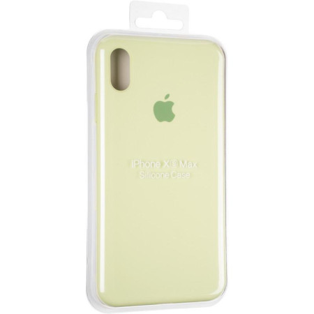 Чехол-силикон оригинал Full Cover Soft Matte iPhone XS Max Avocado