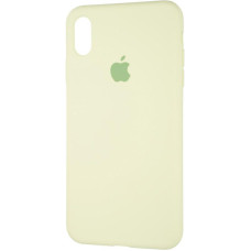 Чехол-силикон оригинал Full Cover Soft Matte iPhone XS Max, Avocado