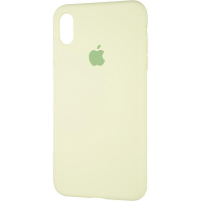 Чехол-силикон оригинал Full Cover Soft Matte iPhone XS Max Avocado