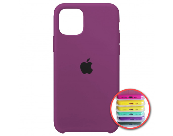 Чехол-силикон оригинал Full Soft Matte iPhone 11 Pro Purple