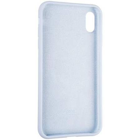 Чехол-силикон оригинал Full Cover Soft Matte iPhone XS Max Lilac
