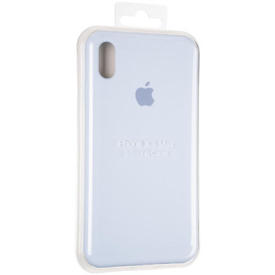Чехол-силикон оригинал Full Cover Soft Matte iPhone XS Max Lilac