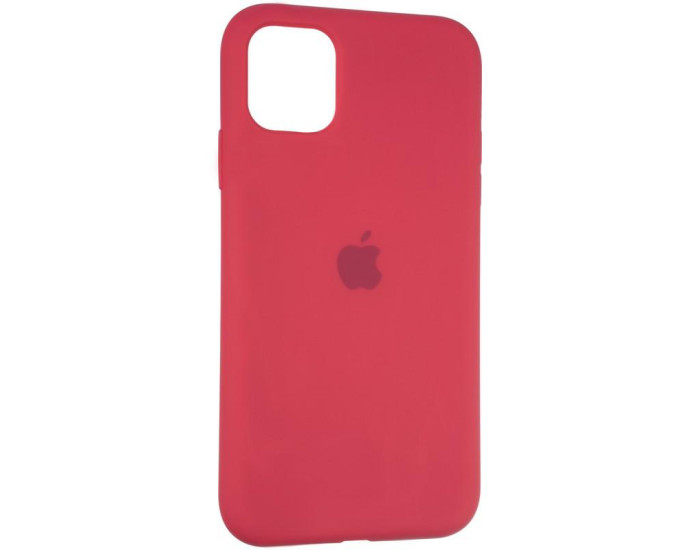 Чехол-силикон оригинал Full Cover Soft Matte iPhone 11, Garnet