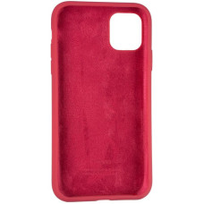 Чехол-силикон оригинал Full Cover Soft Matte iPhone 11, Garnet