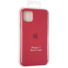 Чехол-силикон оригинал Full Cover Soft Matte iPhone 11, Garnet